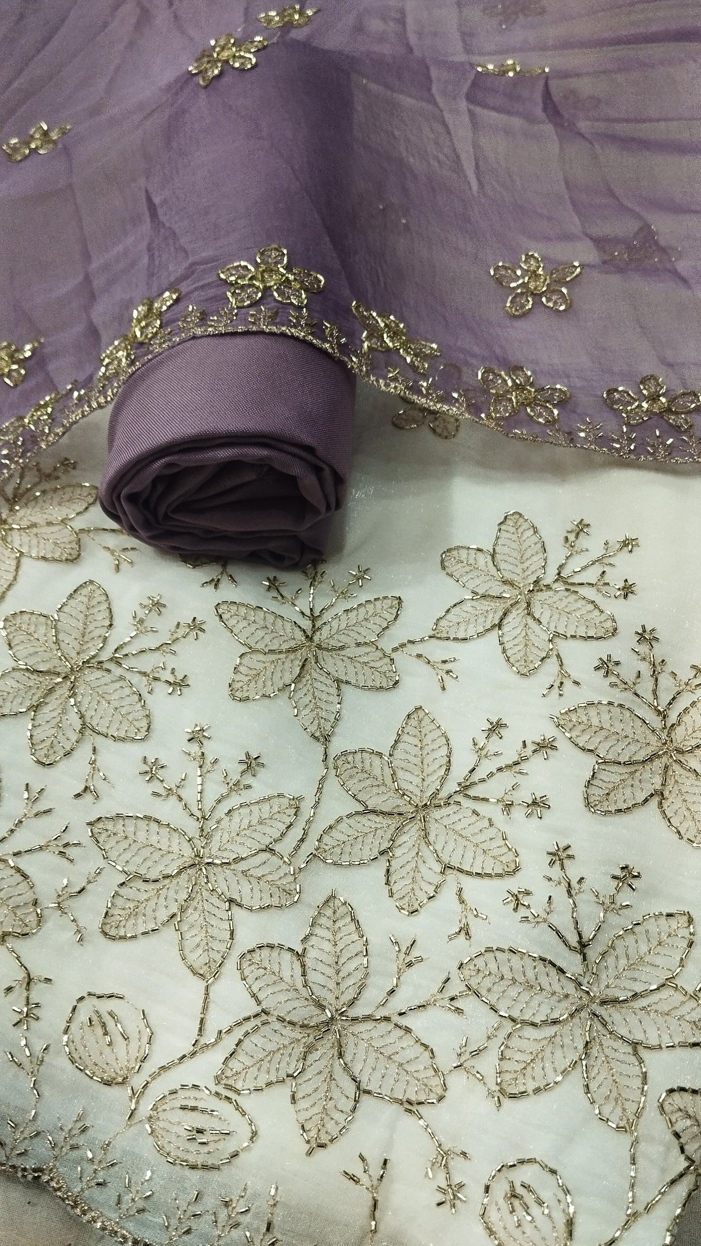 Beads work suit
